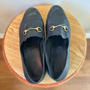 Vintage Gucci Black Leather Loafers – Women’s Size 8 – Made in Italy
